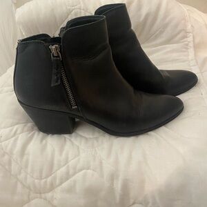 Frye Black Ankle Boots